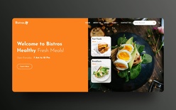 Bistros a website template for hotels and restaurants