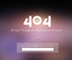 404 Error Page Responsive web Template