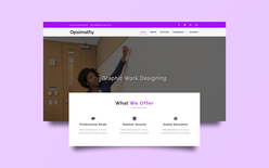 Opsimathy Education Category Bootstrap Responsive Web Template.