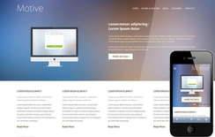 Motive Corporate Flat Responsive web template