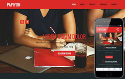 Papiyon a Corporate Portfolio Flat Bootstrap Responsive web template