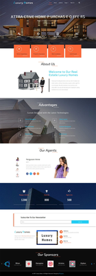 Luxury Homes a Real Estates Category Bootstrap Responsive Web Template