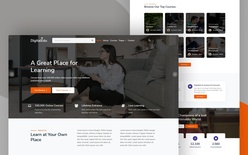 Digital Edu a Education Course Website Template