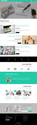 Financial Banking Category Bootstrap Responsive Web Template