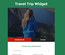 Travel Trip Widget Responsive Widget Template