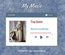 My Music Audio Player Responsive Widget Template