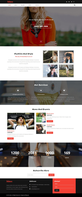 Adore a Fashion Category Bootstrap responsive Web Template