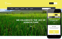 Former a Agriculture Category Flat Bootstrap Responsive web template