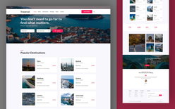 Traversal Website Template