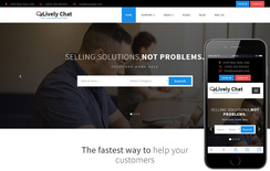 Lively Chat a Corporate Category Bootstrap Responsive Web Template