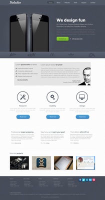 Fantastico a Mobile App Landing Flat Bootstrap Responsive Web Template