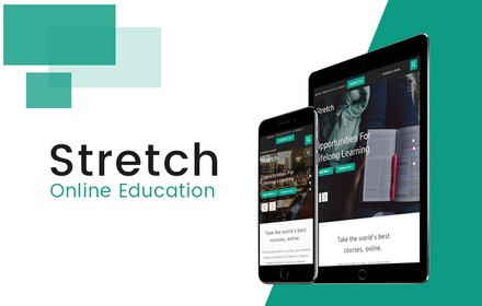 Stretch Education Category Bootstrap Responsive Web Template