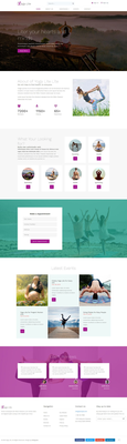 Yoga Lite a Sports Category Bootstrap Responsive Website Template