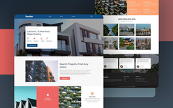 Dweller a real estate category website template