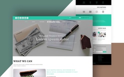 Financial Banking Category Bootstrap Responsive Web Template