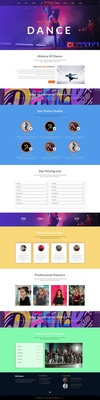 Be Dance an Entertainment Category Bootstrap Responsive Web Template