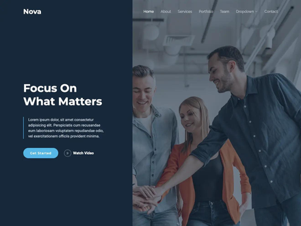 Nova Bootstrap Business Website Template | BootstrapMade