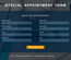 Medical Appointment Form a Flat Responsive Widget Template