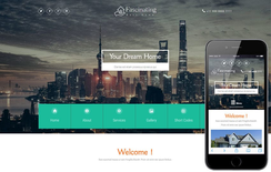 Fascinating a Real Estates and Builders Responsive WebTemplate