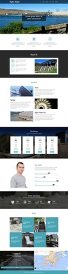 Hydro Power An Industrial Category Flat Bootstrap Responsive  Web Template