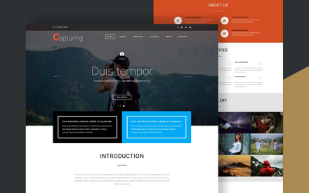 Capturing a Photo Gallery Category Bootstrap Responsive Web Template