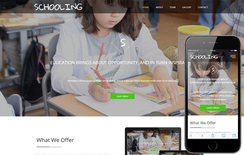 Schooling a Education Category Flat Bootstrap Responsive Web Template