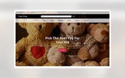 Toys Shop an Ecommerce Category Bootstrap Responsive Web Template