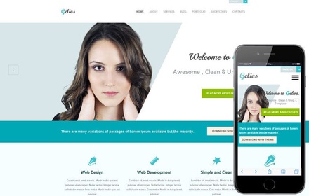 Gelios a Corporate Multipurpose Flat Bootstrap Responsive Web Template