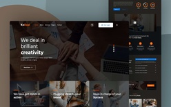 KoDeal a business website template