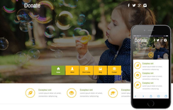 Donate a Social Category Flat Bootstrap Responsive  Web Template