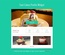 Cool Cakes Profile Widget Responsive Template