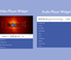 Audio and Video Player Responsive Widget Template