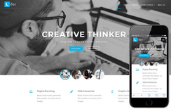 Lifer Corporate Category Bootstrap Responsive Web Template