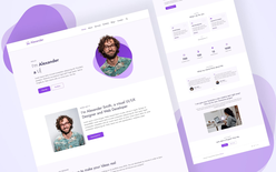 Alexander Website Template