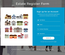 Estate Register Form Flat Responsive Widget Template