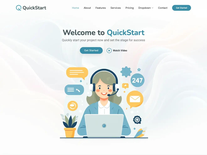 QuickStart - Bootstrap Startup Website Template | BootstrapMade