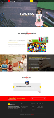 Teaching an Education School Category Flat Bootstrap Responsive Web Template