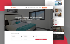 Hotels Website Template