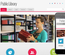 Public Library Education Mobile Website Template