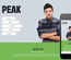 Peak a Personal Portfolio Flat Bootstrap Responsive Web Template