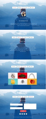 Unrivaled Personal Category Bootstrap Responsive Web Template