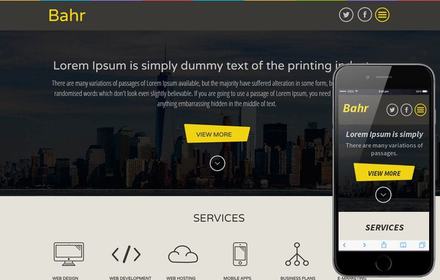 Bahr a Corporate Business Flat Bootstrap Responsive web template