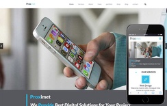 Proximet a Singlepage Multipurpose Flat Bootstrap Responsive web template