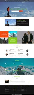 Travel Travel Agency Category Bootstrap Responsive Web Template