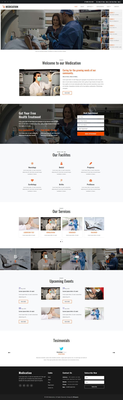 Medication Medical Category Bootstrap Responsive Web Template.