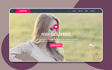 Celestial a Personal Portfolio Flat Bootstrap Responsive web template