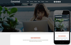 Concerted a Corporate Business Category Flat Bootstrap Responsive Web Template