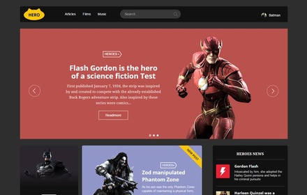 Hero UI Kit a Flat Bootstrap Responsive Web Template