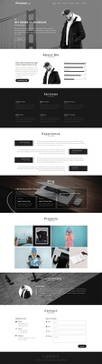 Personal View Personal Category Bootstrap Responsive Web Template.