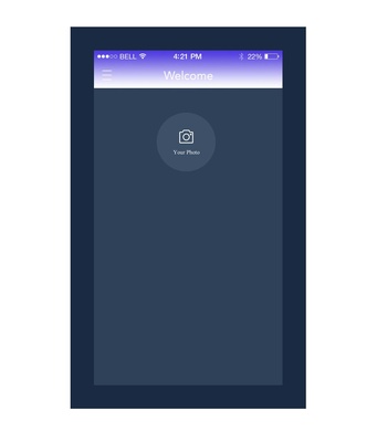 App Login Form Flat Responsive Widget Template